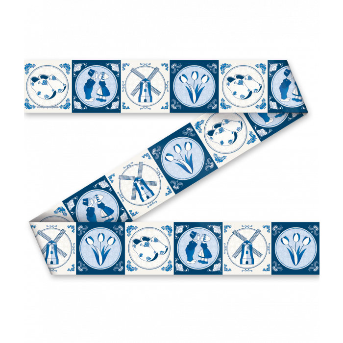 Party Tape Delftsblauw 12m