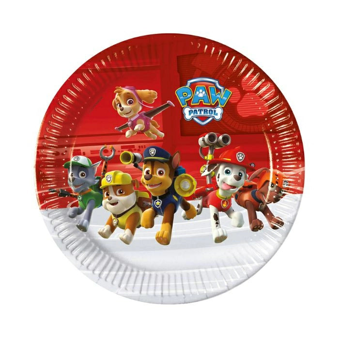 Paw Patrol bordjes (8st)