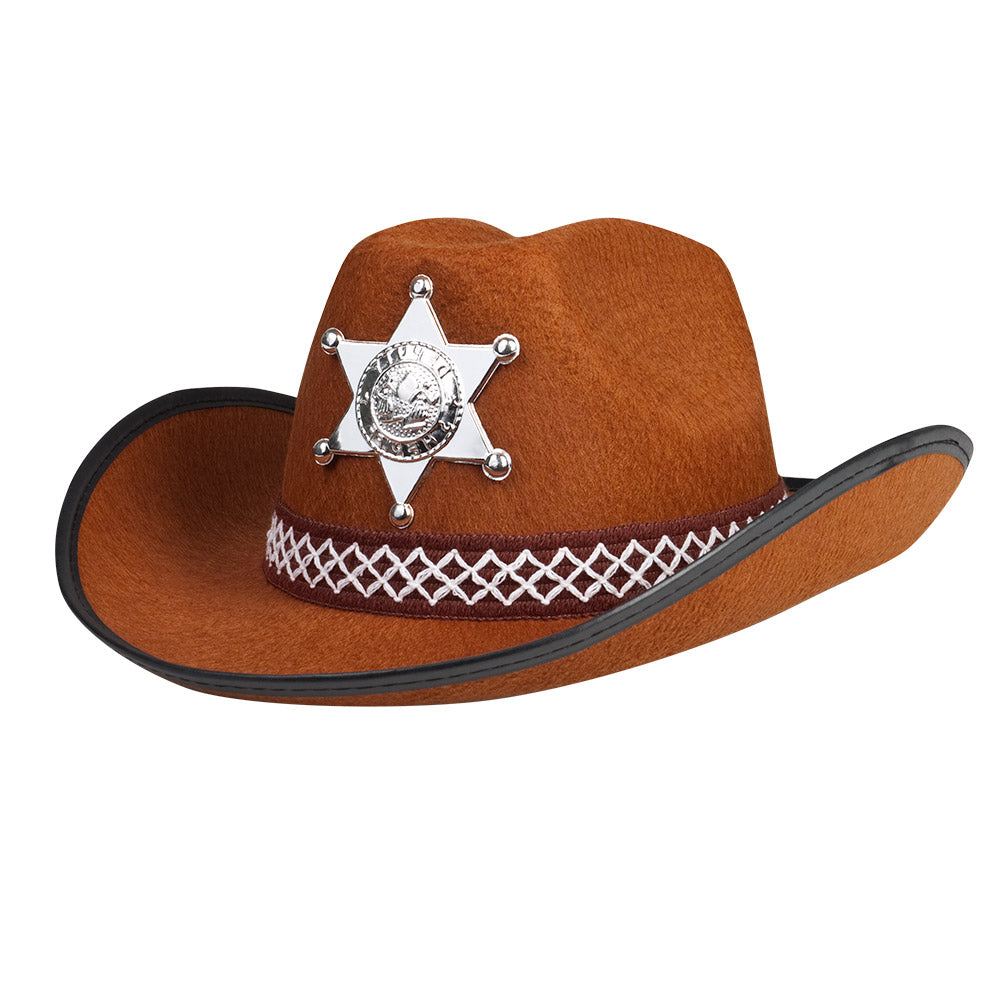 Cowboyhoed Sheriff Kind Bruin