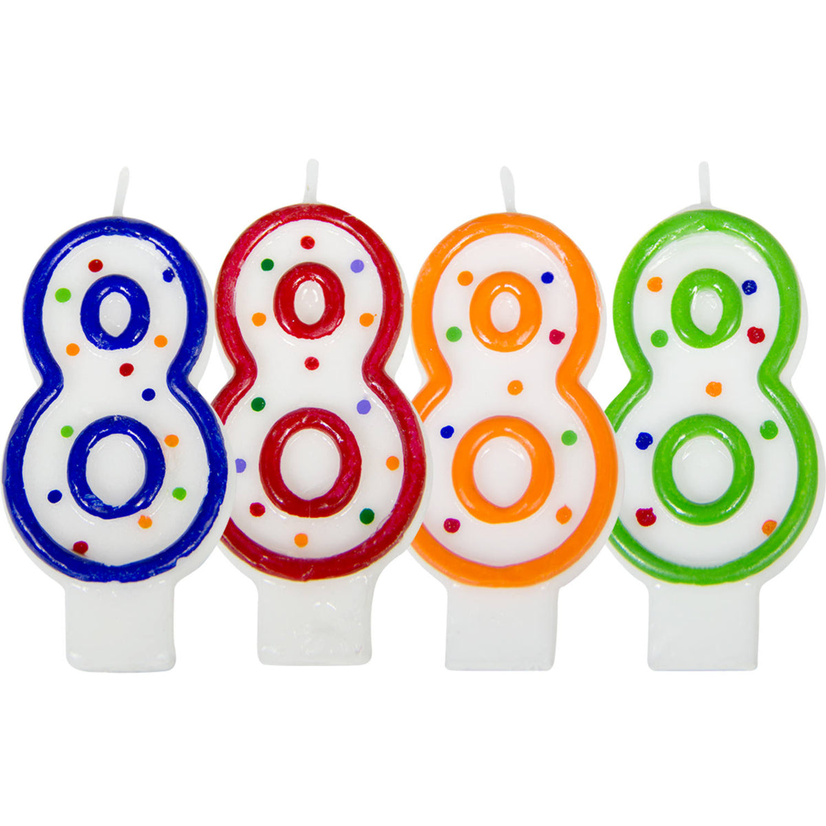 8 Jaar Verjaardagskaars 7cm