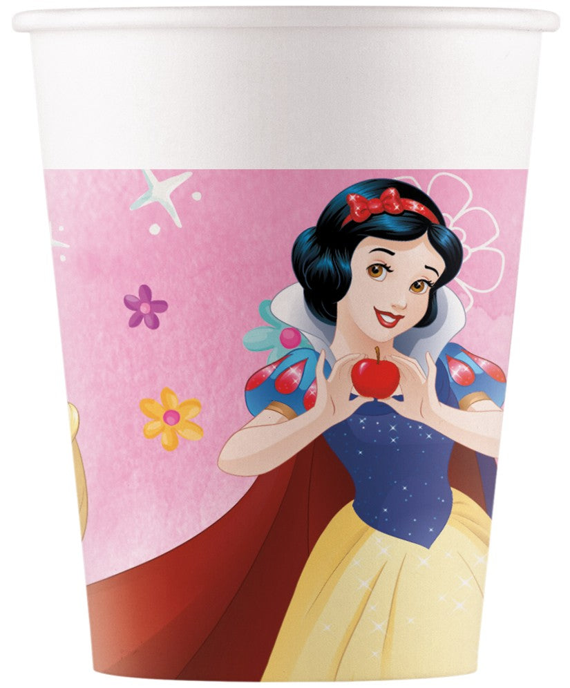 Bekers Papier Disney Prinsessen 8 Stuks