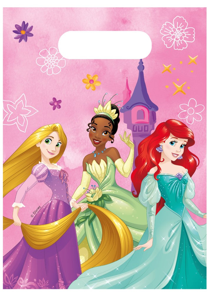 Uitdeelzakjes Dinsey Prinsessen 6 Stuks