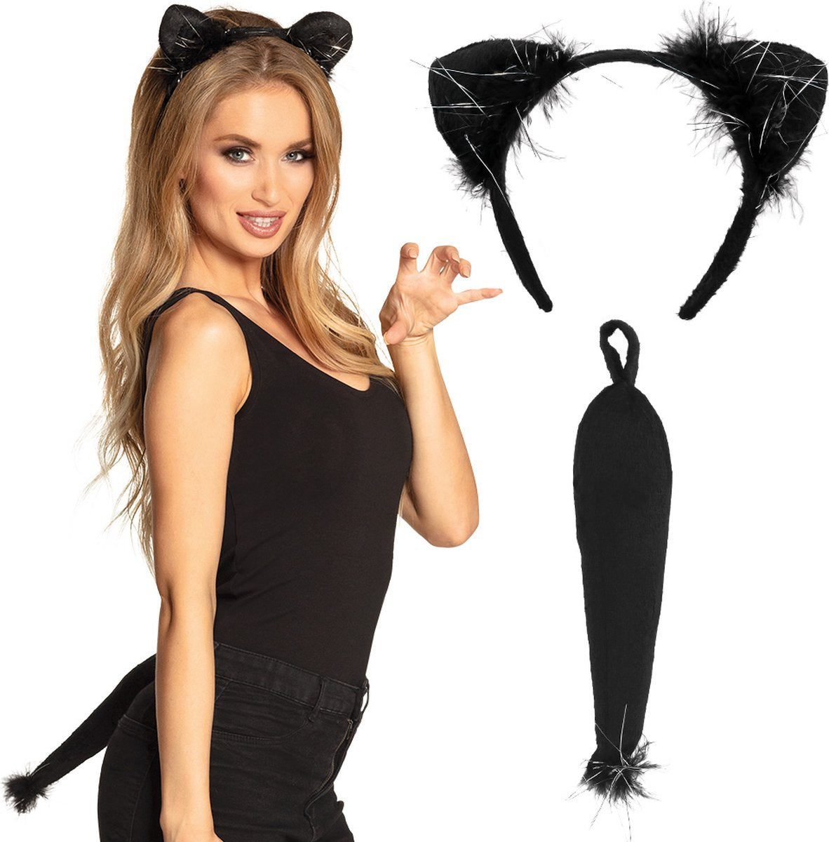 Set Kat Volwassenen Vrouwen Kat Dieren
