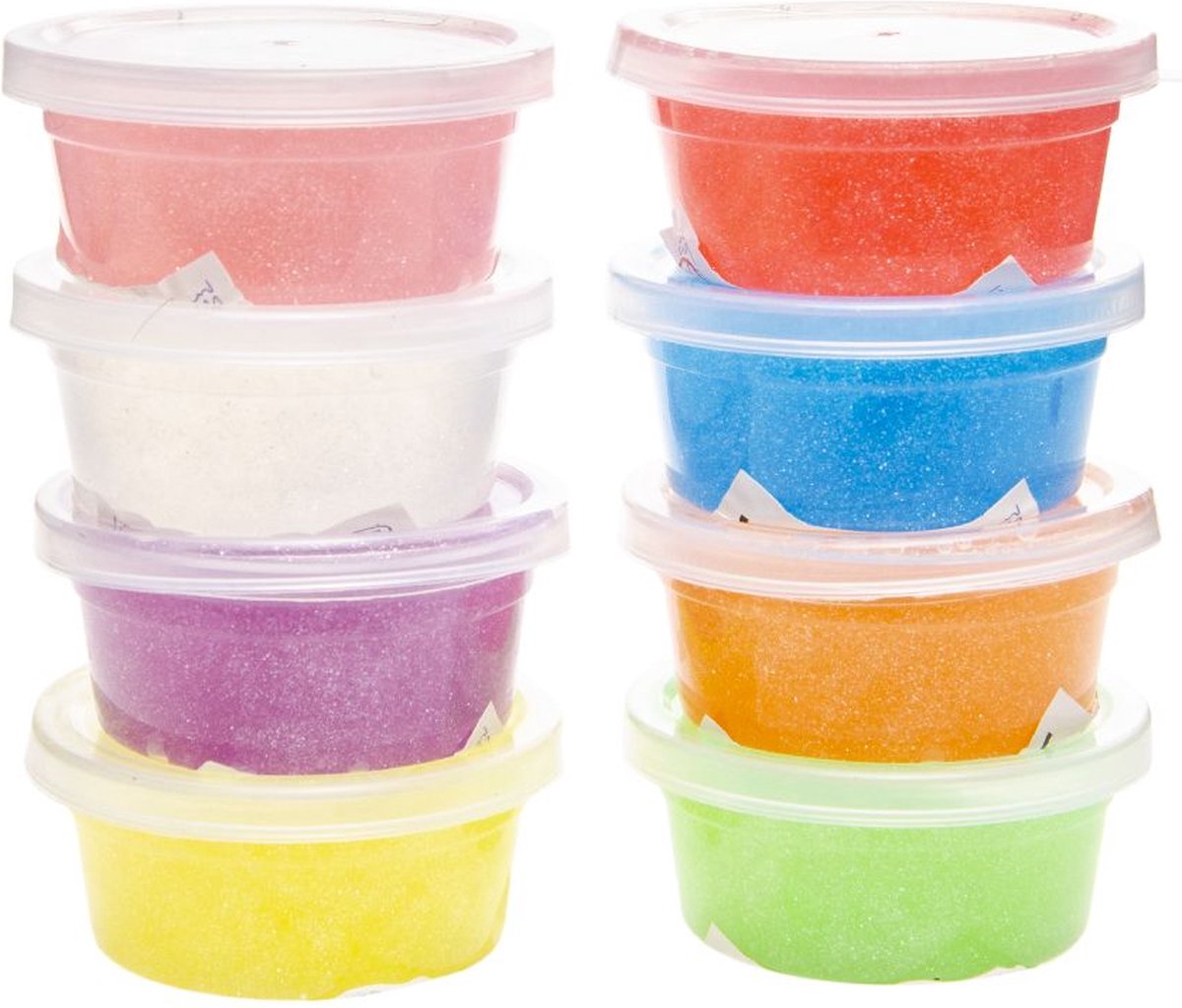 Glitter Slijm 6 Stuks