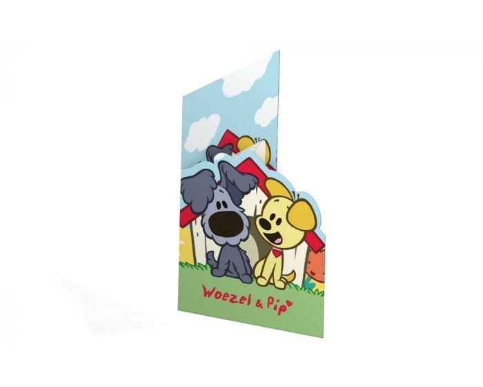 Woezel en pip Uitnodigingen 8st