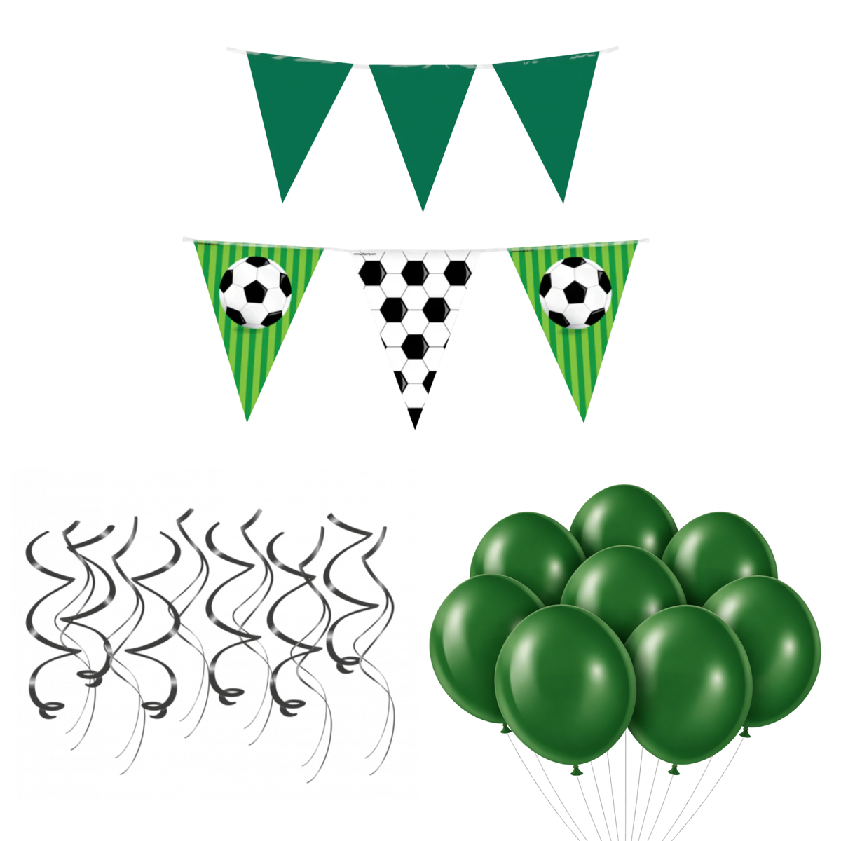 Voetbal Versiering Pakket 24-Delig