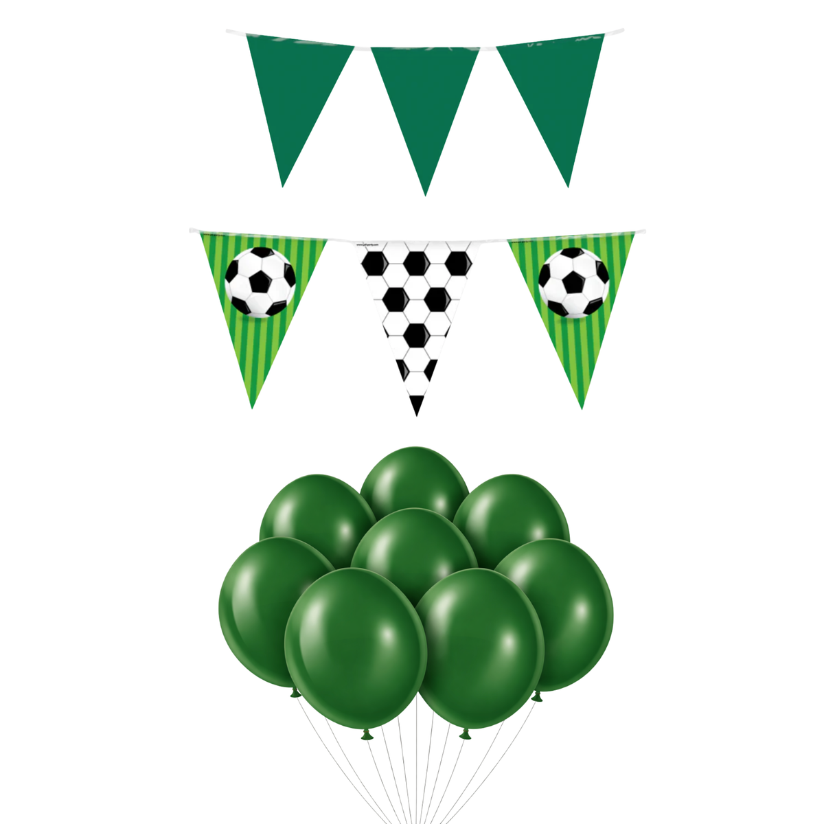 Voetbal Versiering Pakket 12-Delig