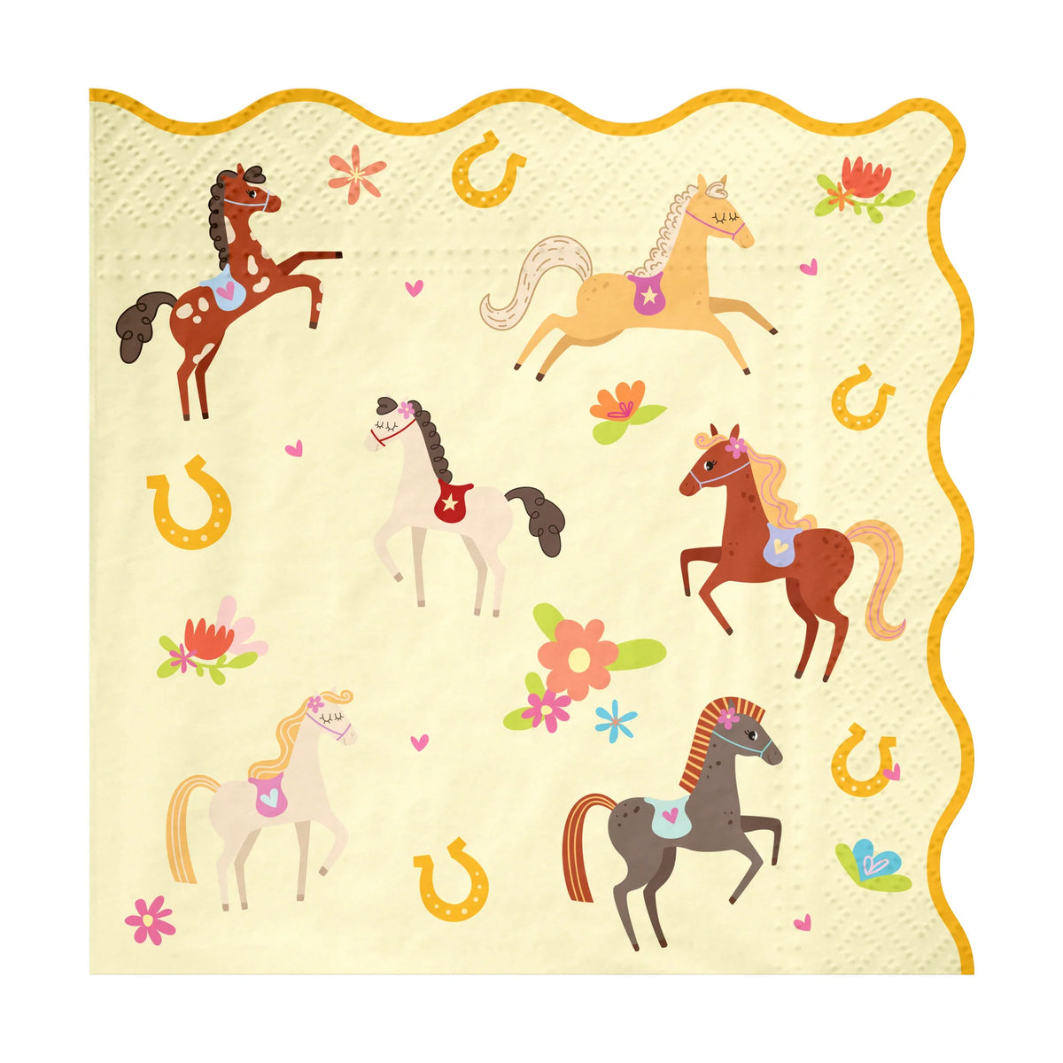 Paarden Servetten 10 Stuks