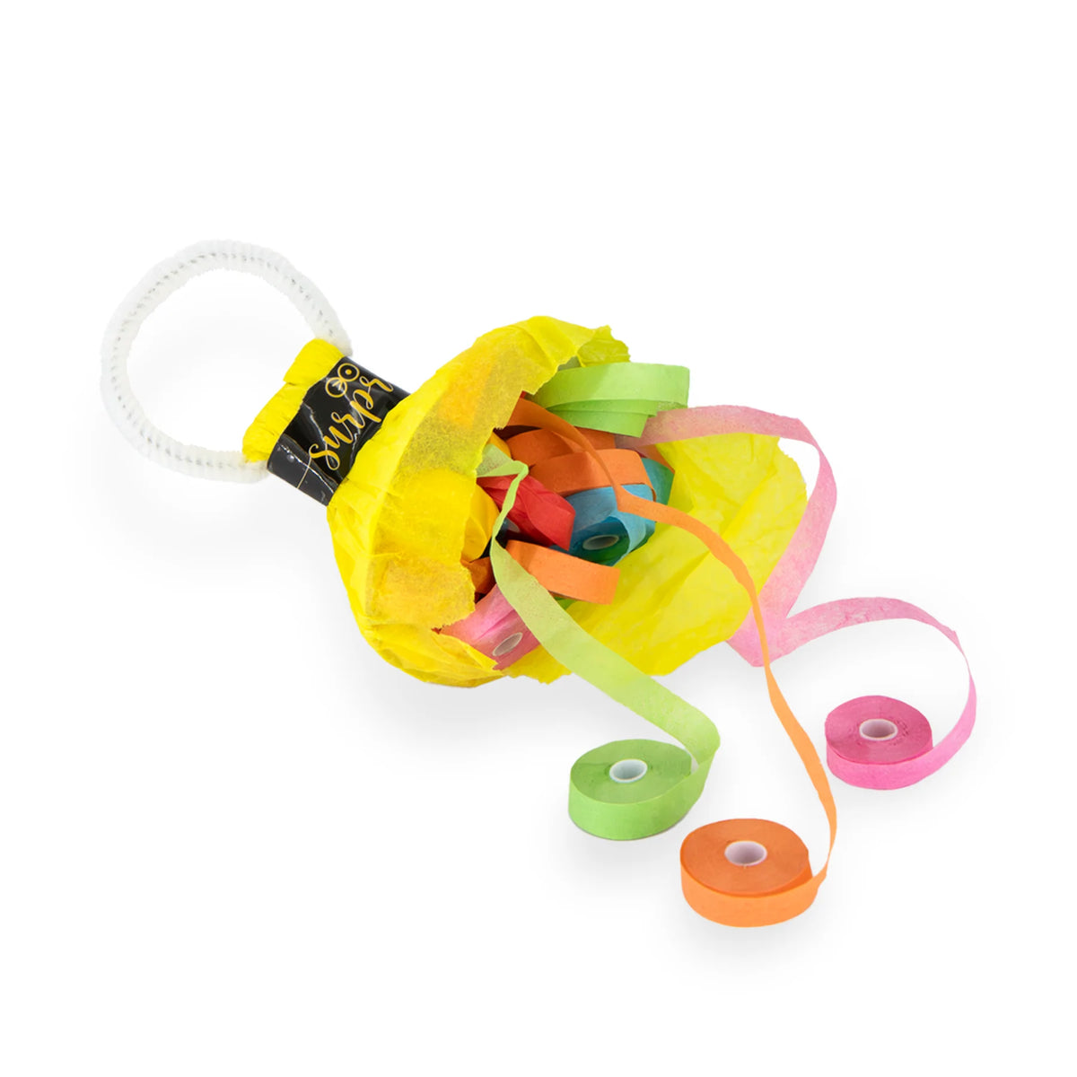 Gekleurde Serpentine Streamers 2 Stuks