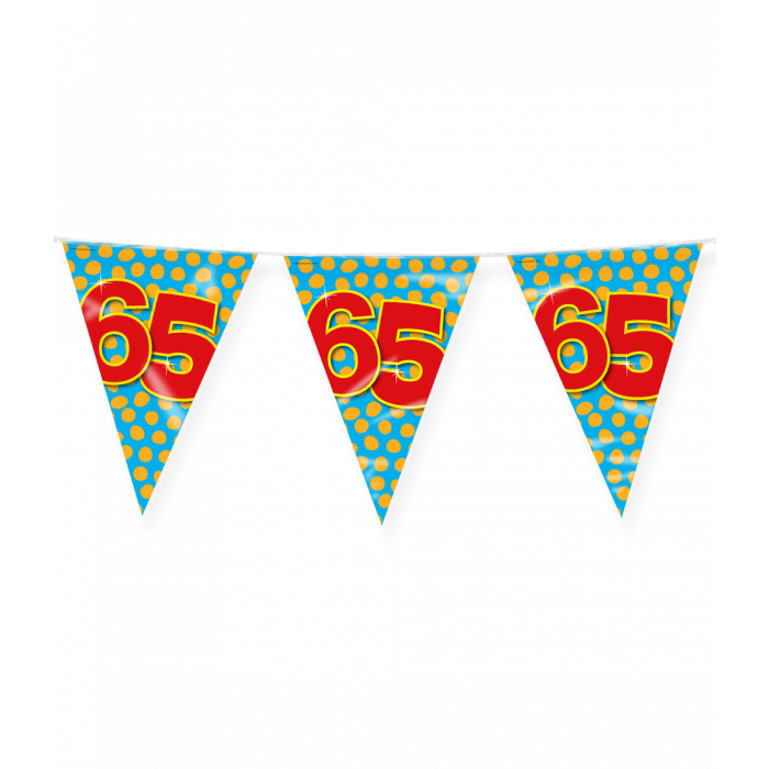 Vlaggenlijn Slinger 25 jaar Party 10 m