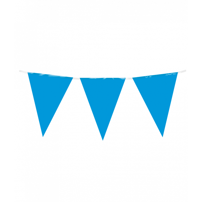 Vlaggenlijn Blauw 10m