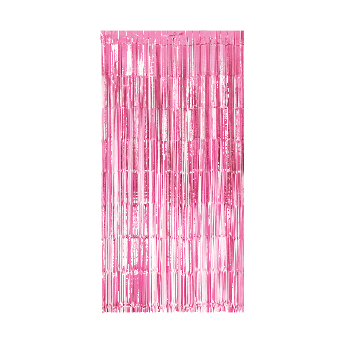 Deurgordijn Roze 2m