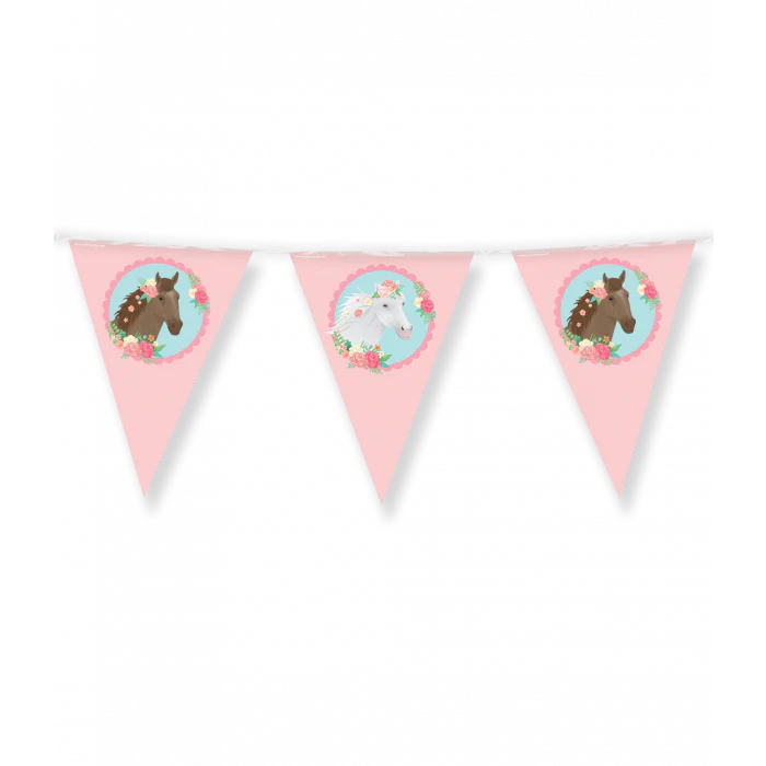 Vlaggenlijn Paard 10m