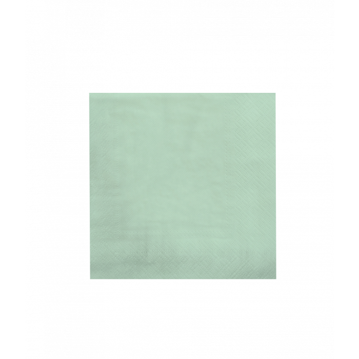 Servetten Pastel Groen 17cm 8 st