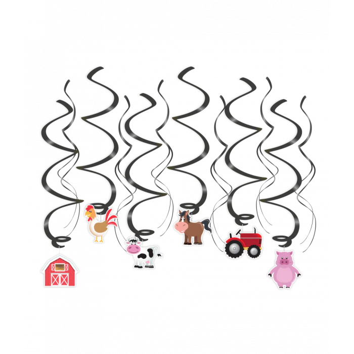 Swirls Boerderij 12st