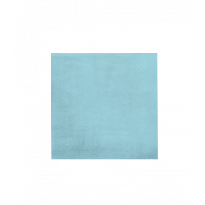 Servetten Pastel Blauw 17cm 8st
