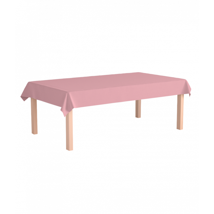 Papieren Tafellaken Pastel Roze 137x274cm