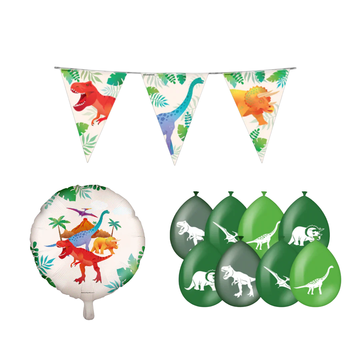 Dino Versiering Pakket 10-Delig