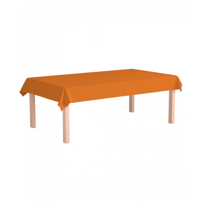 Papieren Tafellaken Oranje 137x274cm