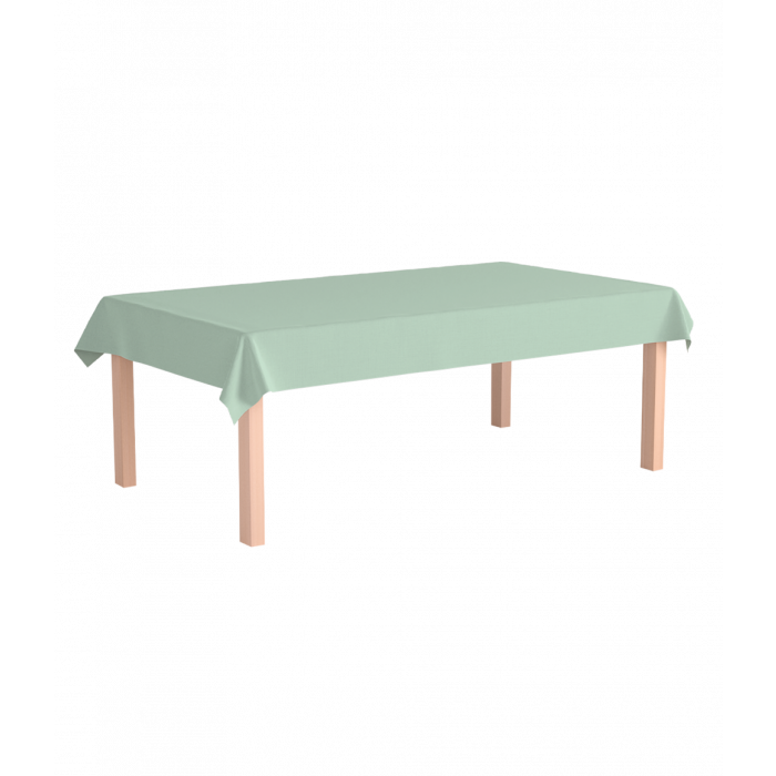 Papieren Tafellaken Pastel Groen 137x274cm