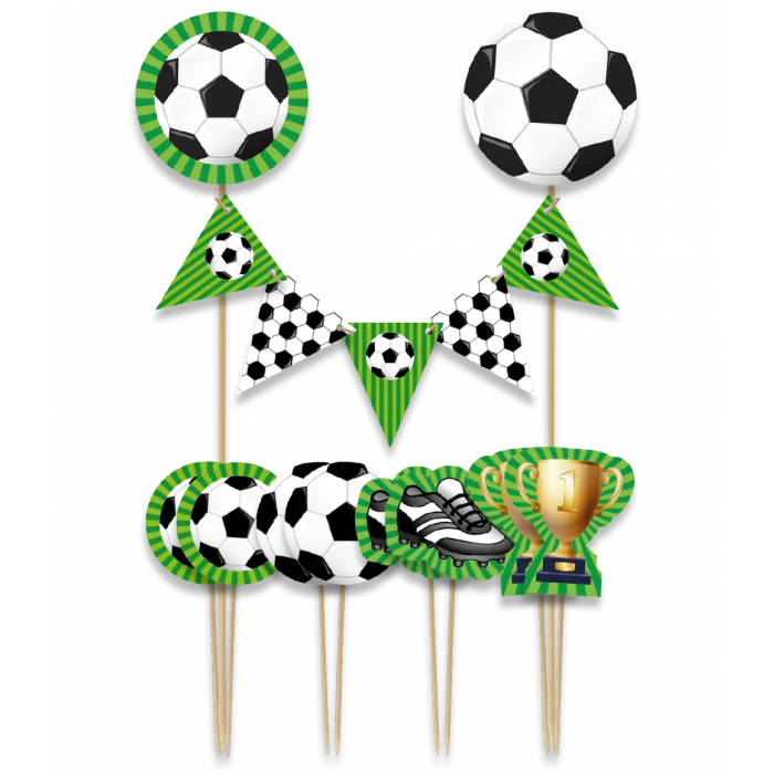 TaartDecoratie Voetbal 22cm