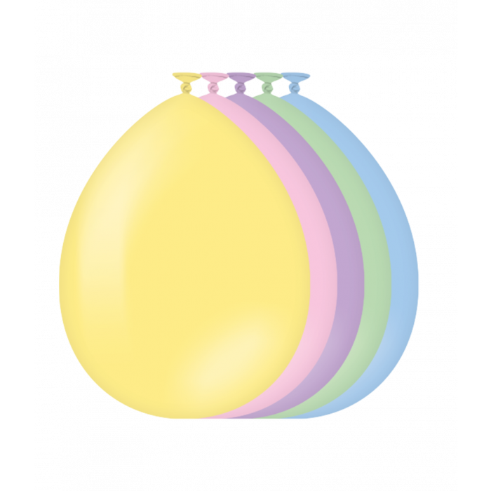 Ballonnen Pastel Mix 10st