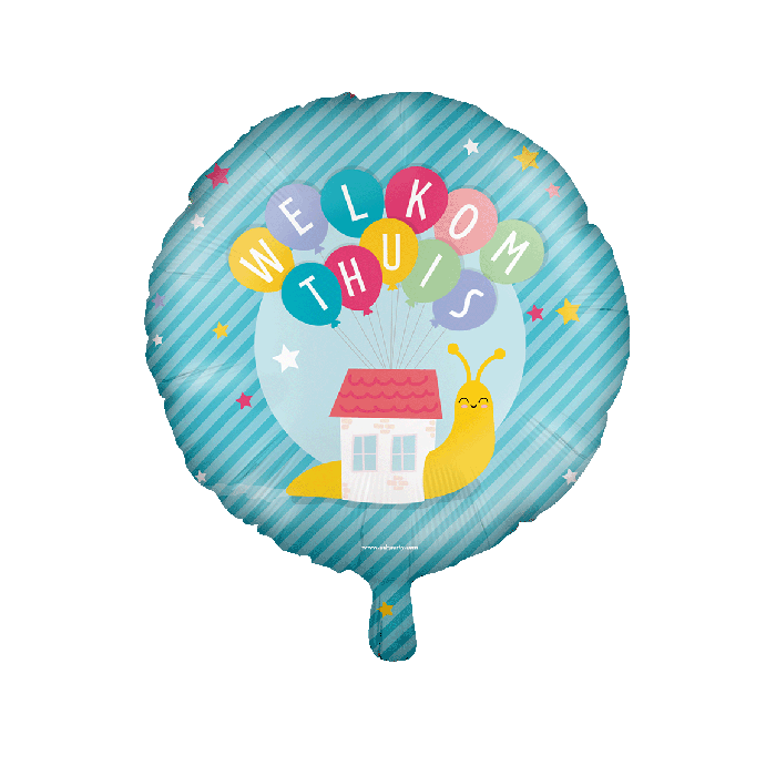 Welkom Thuis Folieballon 46cm