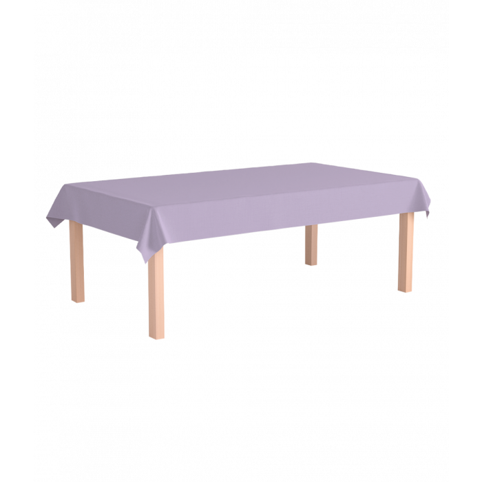 Papieren Tafellaken Pastel Paars 137x274cm