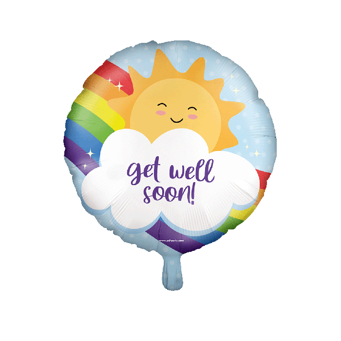 Get Well Soon Folieballon 46cm