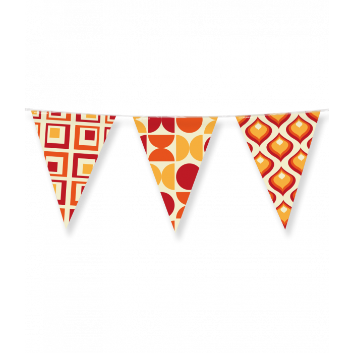 70's vlaggenlijn 10m