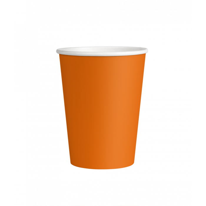 Bekers Oranje 250ml 8st