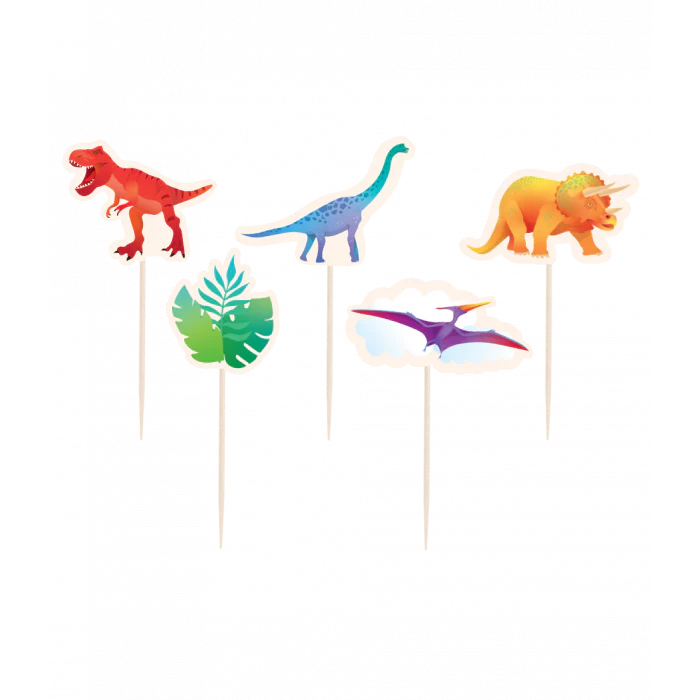 Cocktailprikkers Dinosaurus 16st