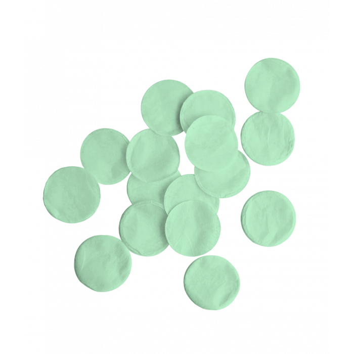 Papieren Confetti Pastel Groen 14 gram
