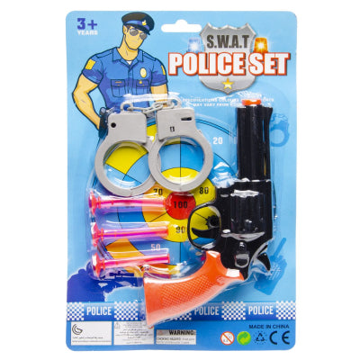Speelgoedset Pistool met handboei