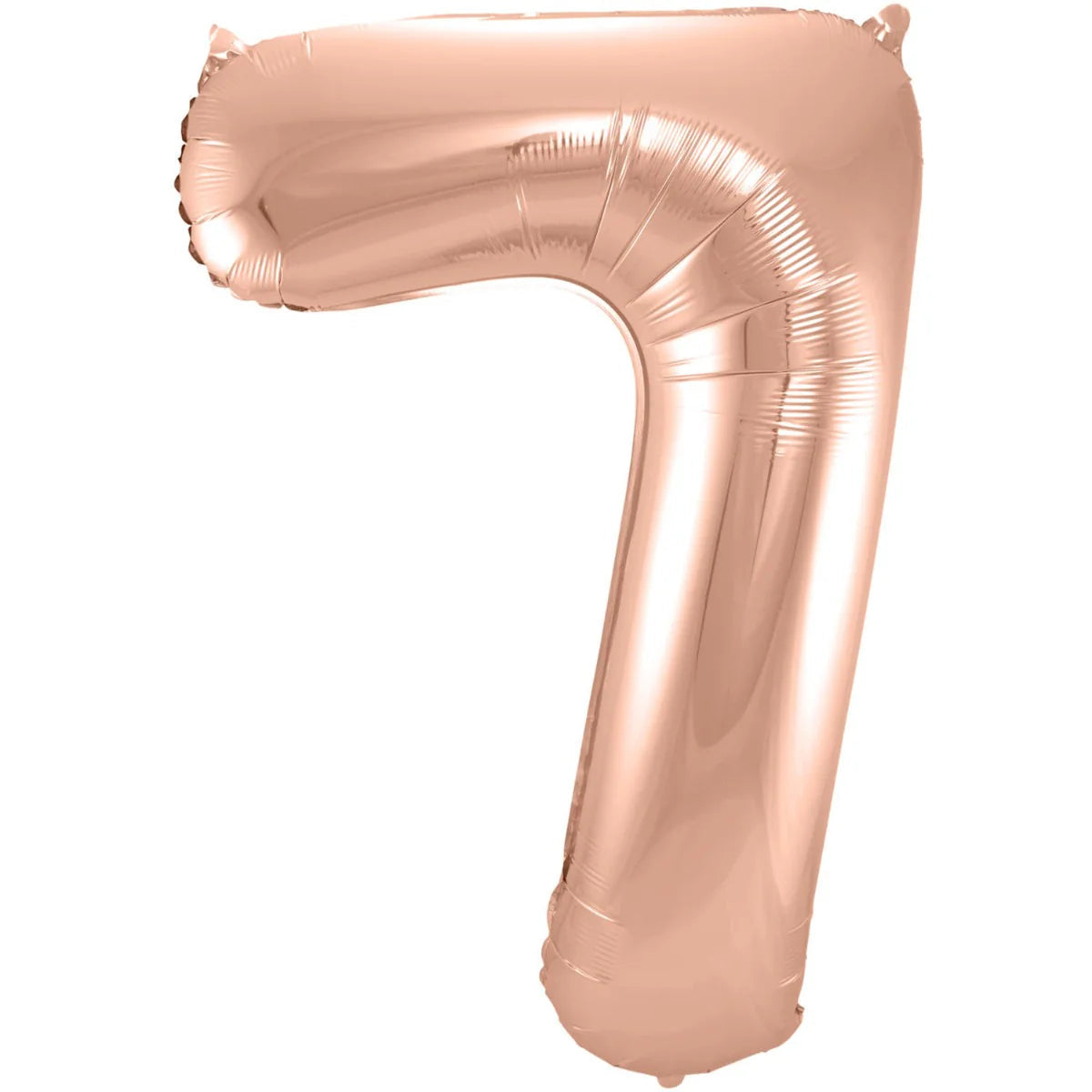 Folieballon 7 Jaar Roségoud 40 cm