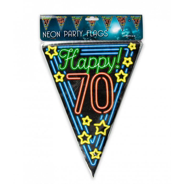 Slinger 70 Jaar Neon 10m