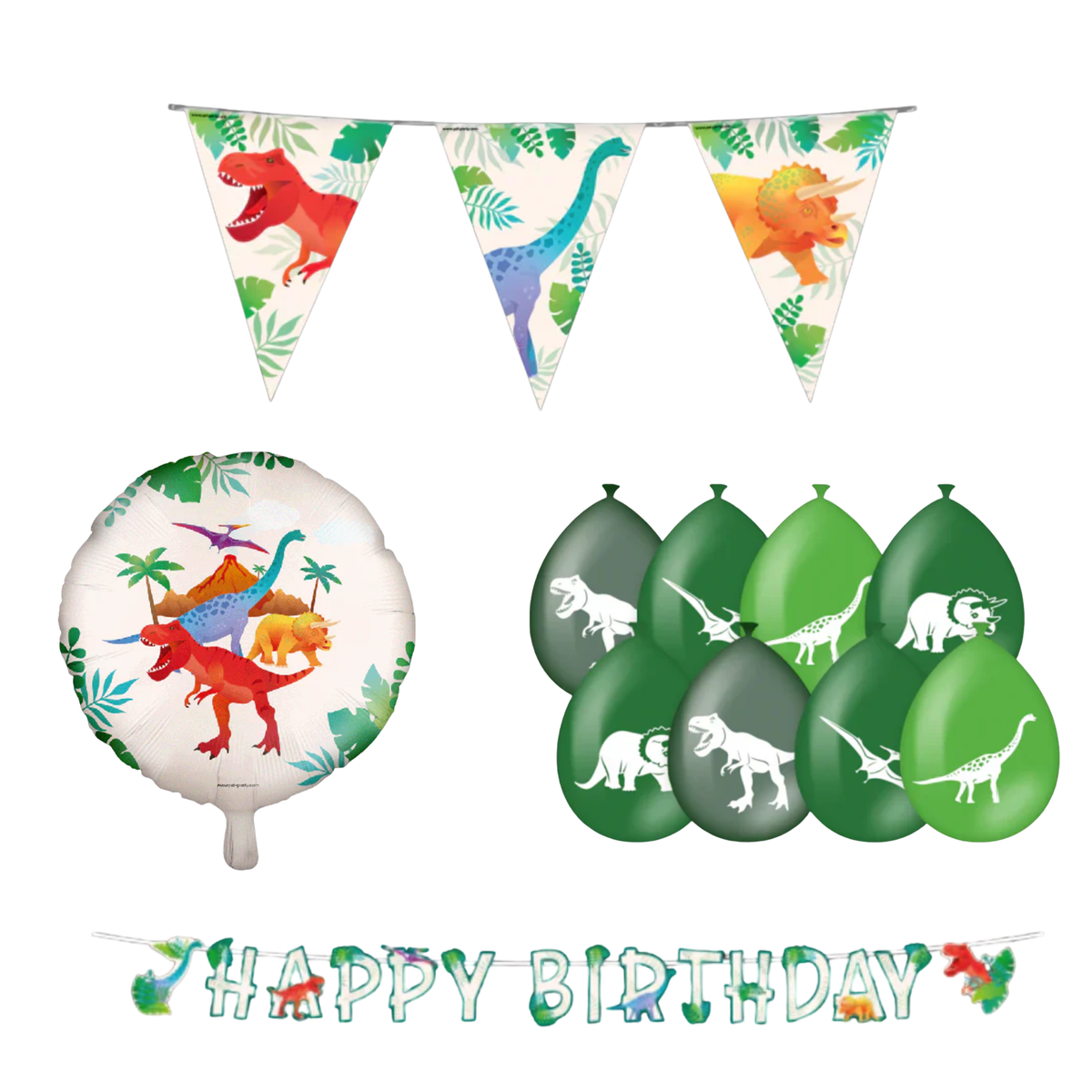 Dino Versiering Pakket 11-Delig