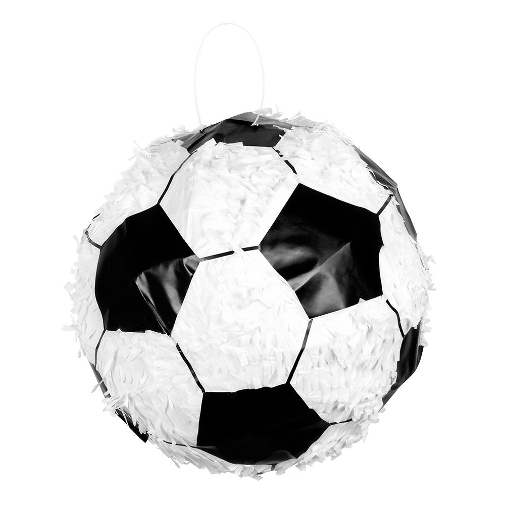 Piñata Voetbal 30 cm – Voetbal Pinata Kinderfeestje – Voetbal Verjaardag Versiering & Feestdecoratie