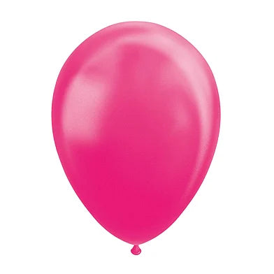 Ballonnen Pearl Hard Roze 30cm 10st