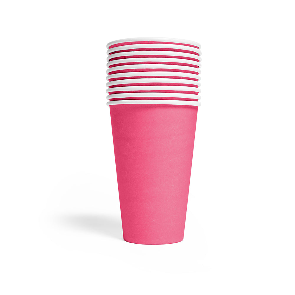 Roze Bekers 350ml 8st