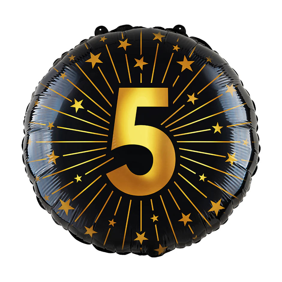 5 Jaar Helium Ballon 45cm