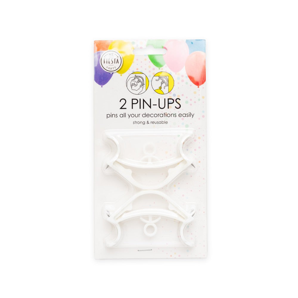 Pin-Up Ballon Clips 2 Stuks