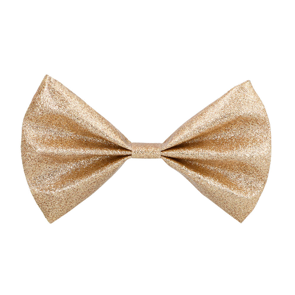 Glitter Strikje Goud