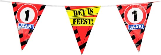 Slingers 1 jaar Verkeersbord 10m