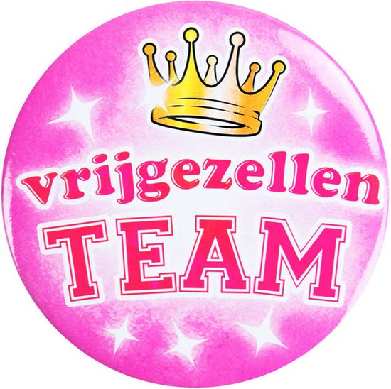 vrijgezellen team button dames