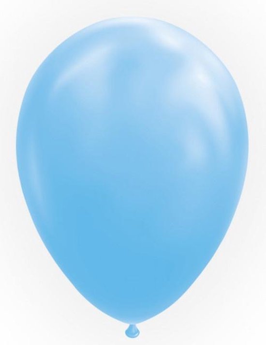 Ballonnen lichtblauw 30cm 100st