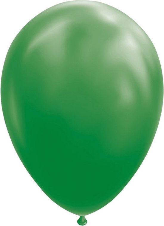 donker groene ballonen 30cm 10st