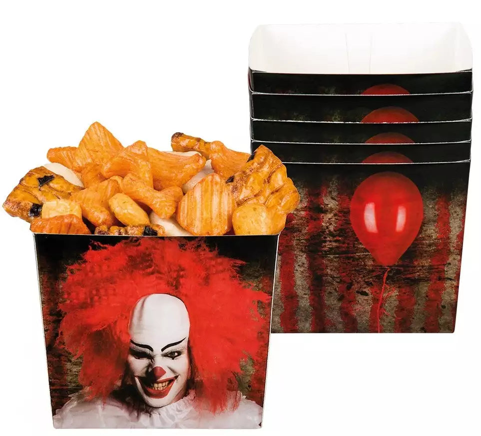 Horror Clown Snackbox 400ml 6st