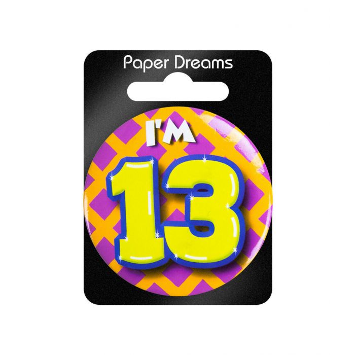 Button 13 Jaar 5,5cm