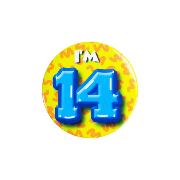 Button 14 Jaar 5,5cm